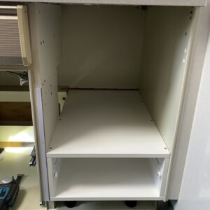 ミカドトップオープン食洗機取替え　引出しキット取付